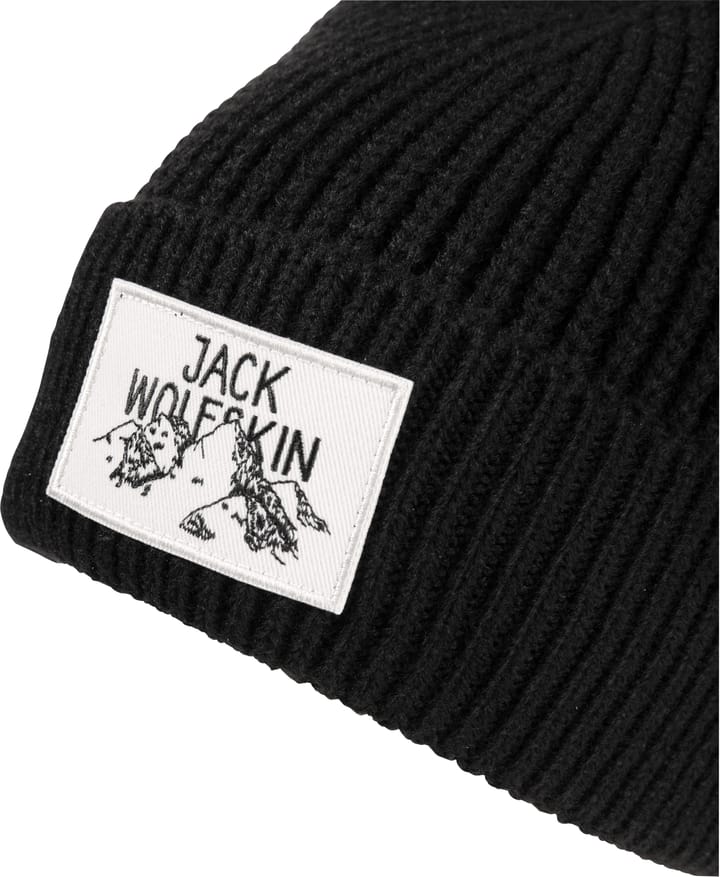 Jack Wolfskin Badge Beanie Black Jack Wolfskin