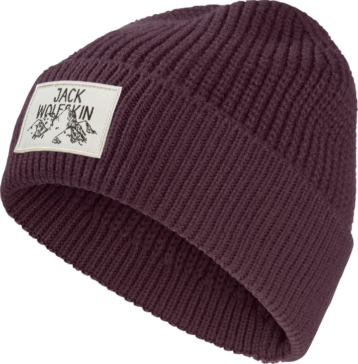 Jack Wolfskin Badge Beanie Amaranth Jack Wolfskin