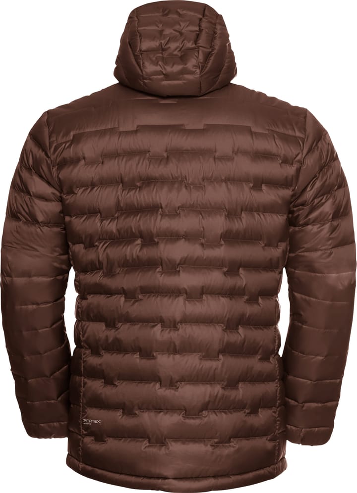 Jack Wolfskin Men's Passamani Down Hoody Hot Choc Jack Wolfskin Jack Wolfskin Men's Passamani Down Hoody Hot Choc Jack Wolfskin