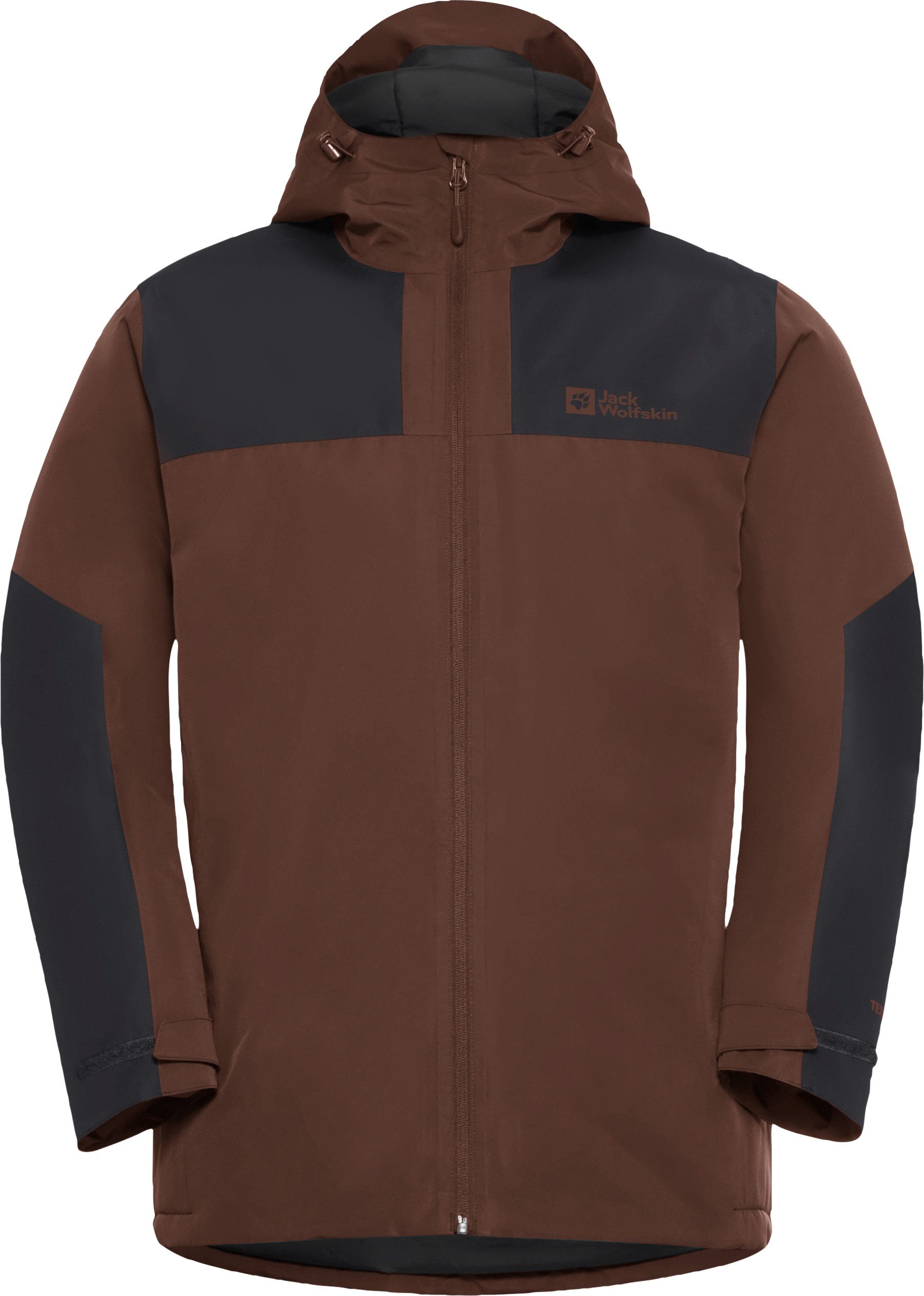 Jack Wolfskin Men's Jasper Ins Jacket Hot Choc | Buy Jack Wolfskin