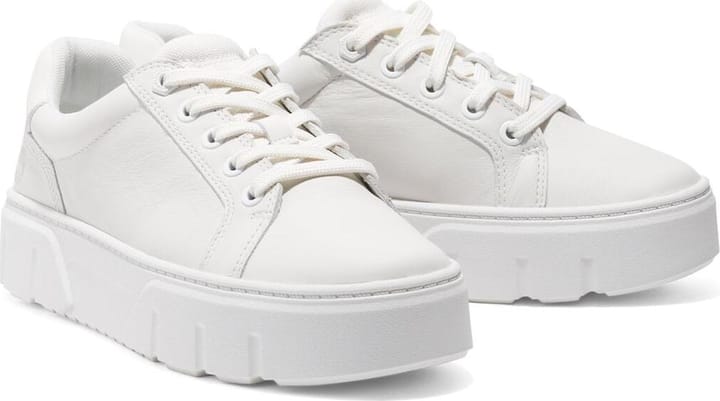 Timberland Women's Low Lace Up Sneaker White Full Grain Timberland