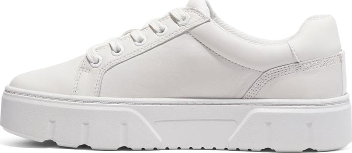 Timberland Women's Low Lace Up Sneaker White Full Grain Timberland