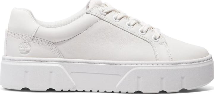 Timberland Women's Low Lace Up Sneaker White Full Grain Timberland
