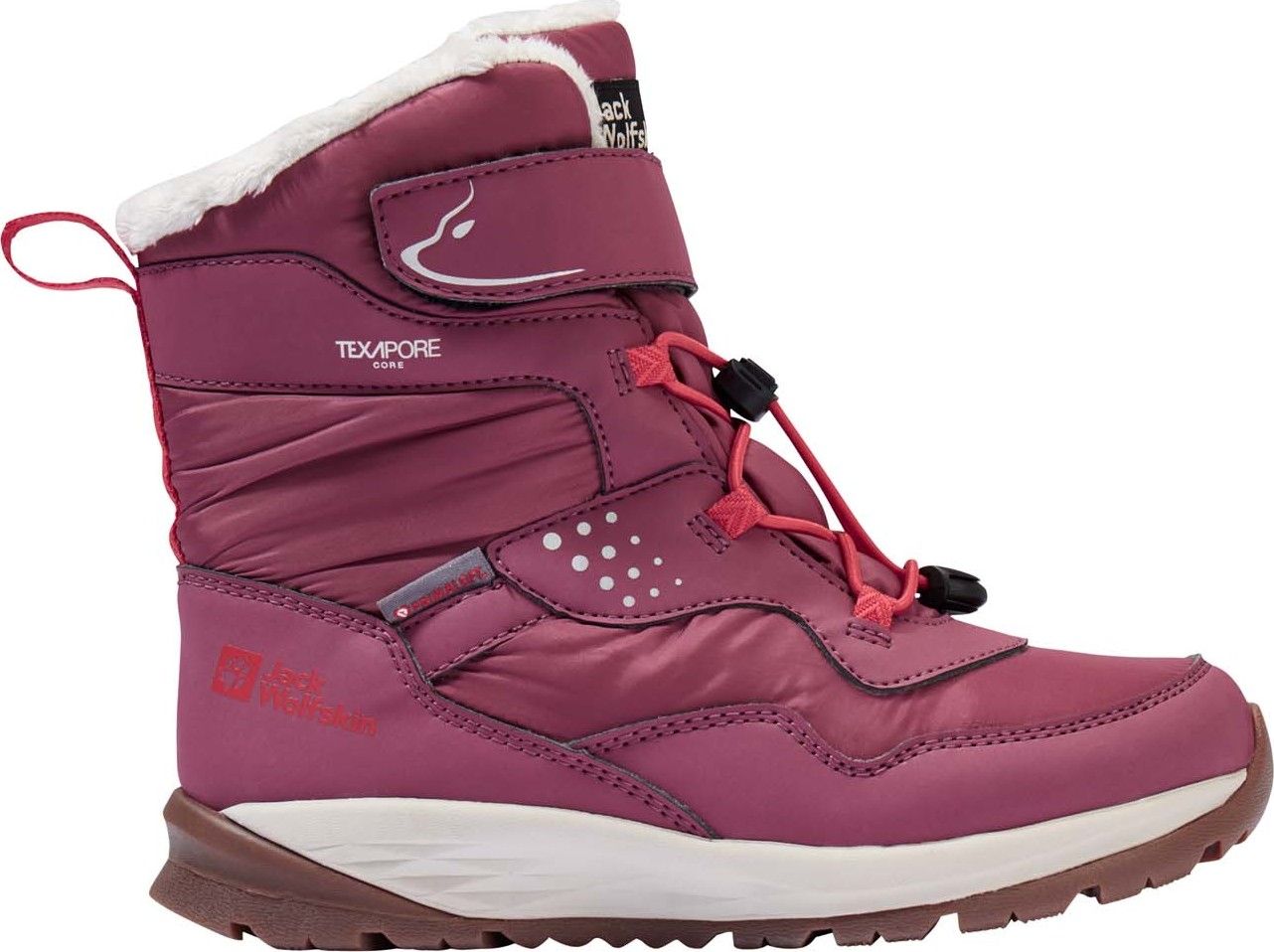 Jack Wolfskin Kids' Polar Bear-G Texapore High Vc Raisin