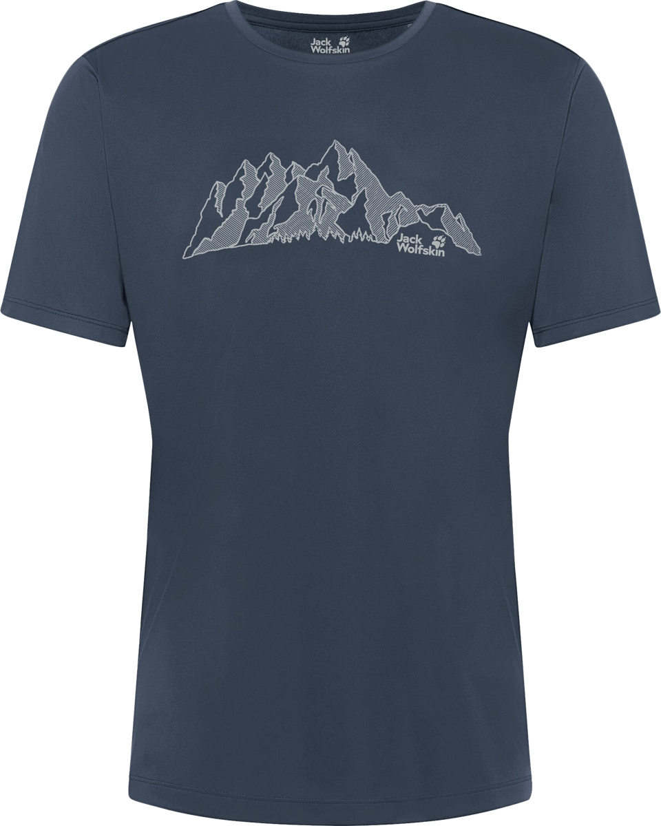 Men's Peak Graphic T New Mountain Midnight Sky