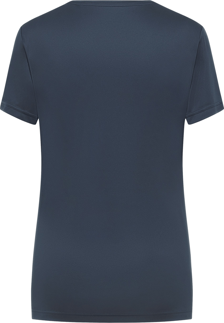 Jack Wolfskin Women's Peak Graphic T New Mountain Midnight Sky Jack Wolfskin