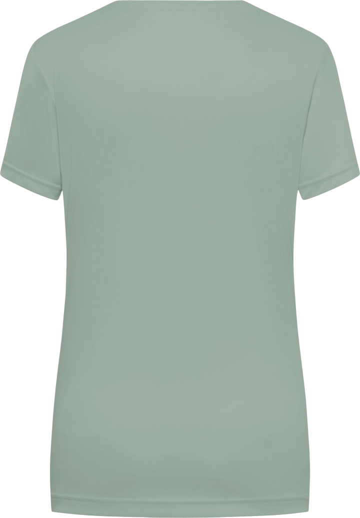 Jack Wolfskin Women's Peak Graphic T New Mountain Green Zinnia Jack Wolfskin