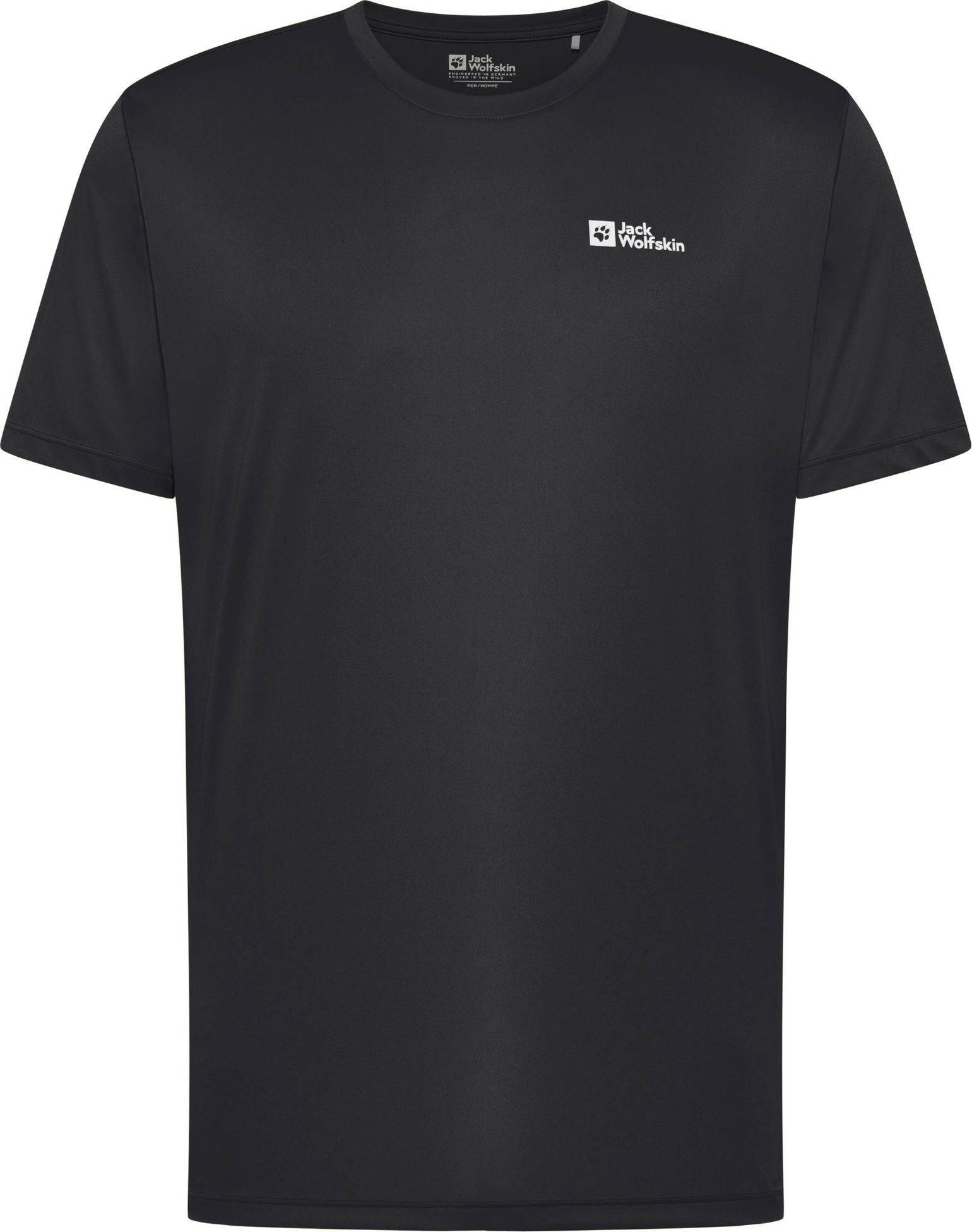 Jack Wolfskin Men's Tech Tee Phantom