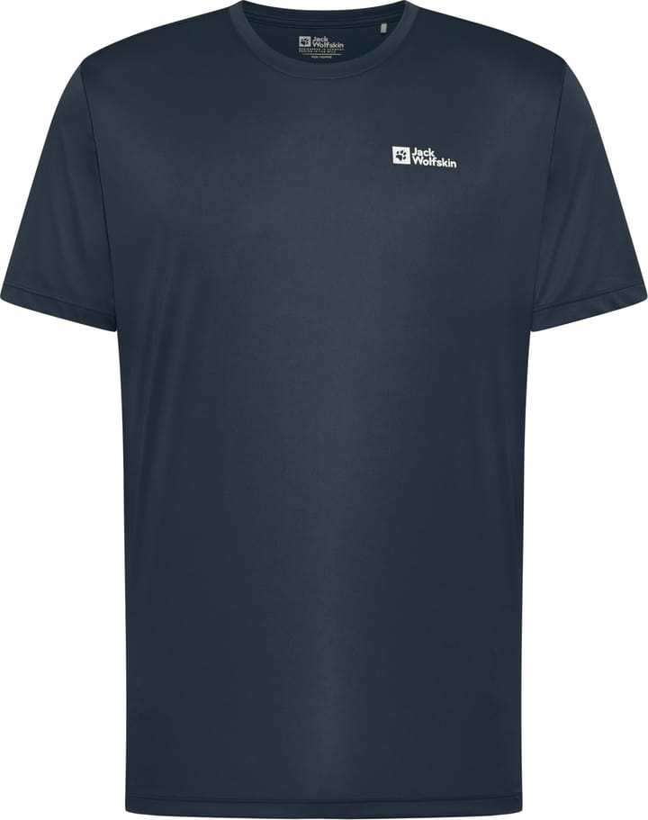 Jack Wolfskin Men's Tech Tee Midnight Sky Jack Wolfskin