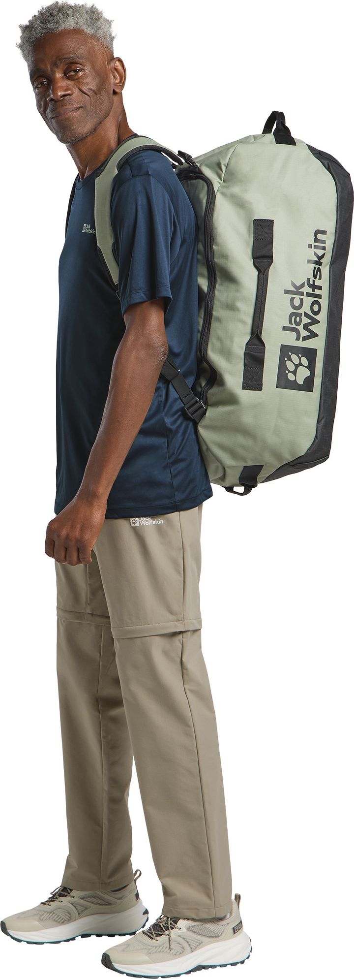 Jack Wolfskin Men's Tech Tee Midnight Sky Jack Wolfskin