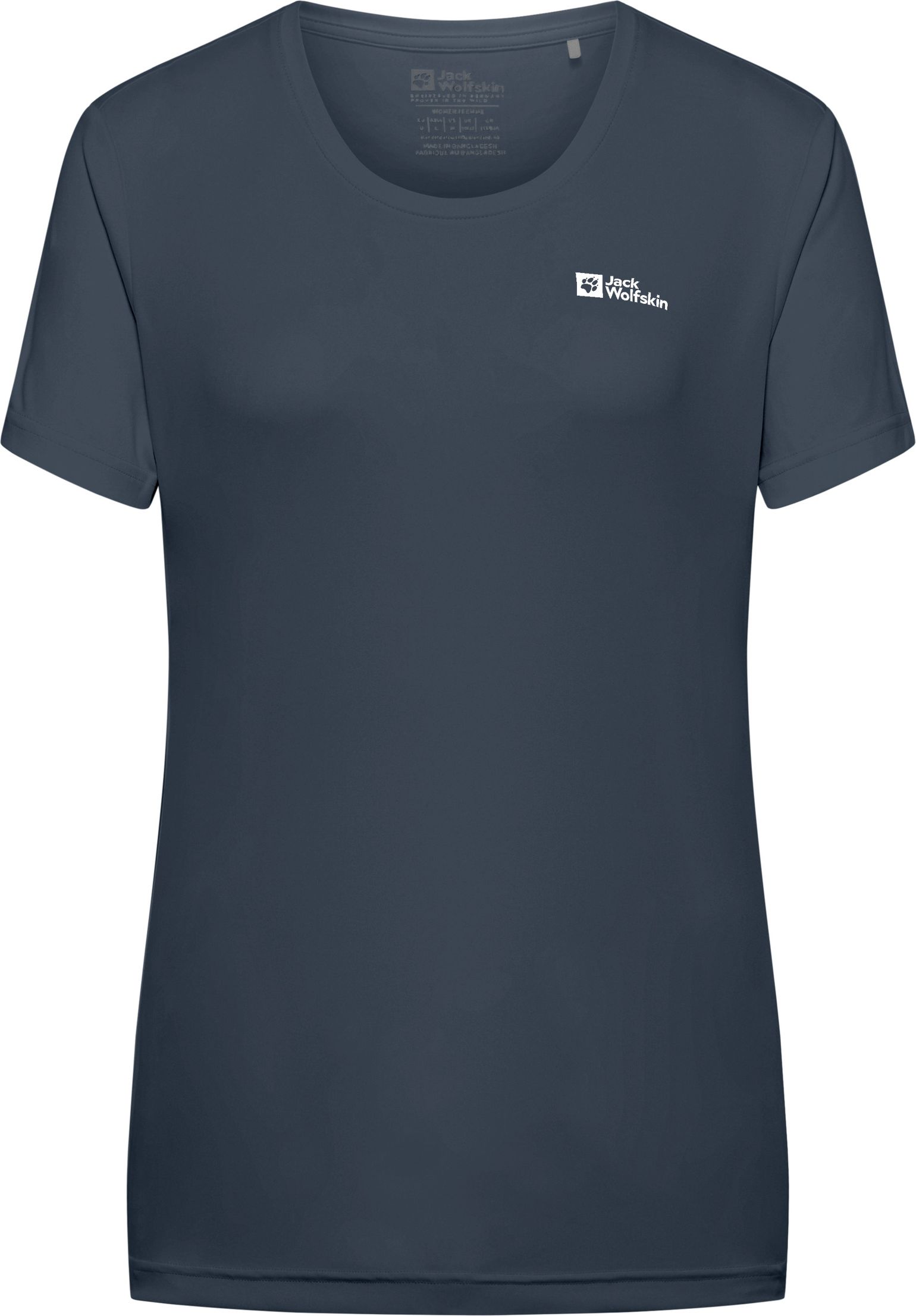 Jack Wolfskin Women's Tech Tee Midnight Sky