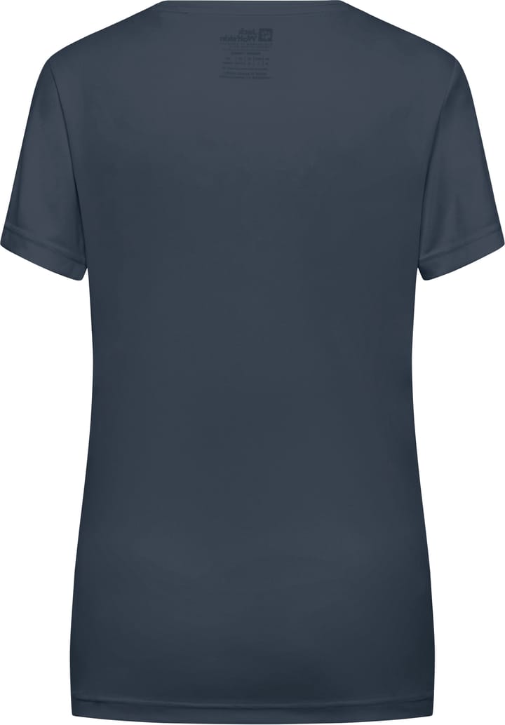 Jack Wolfskin Women's Tech Tee Midnight Sky Jack Wolfskin