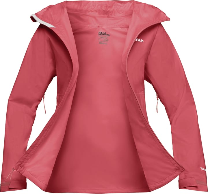 Jack Wolfskin Women's Prelight 2.5L Layer Jacket Sunset Coral Jack Wolfskin