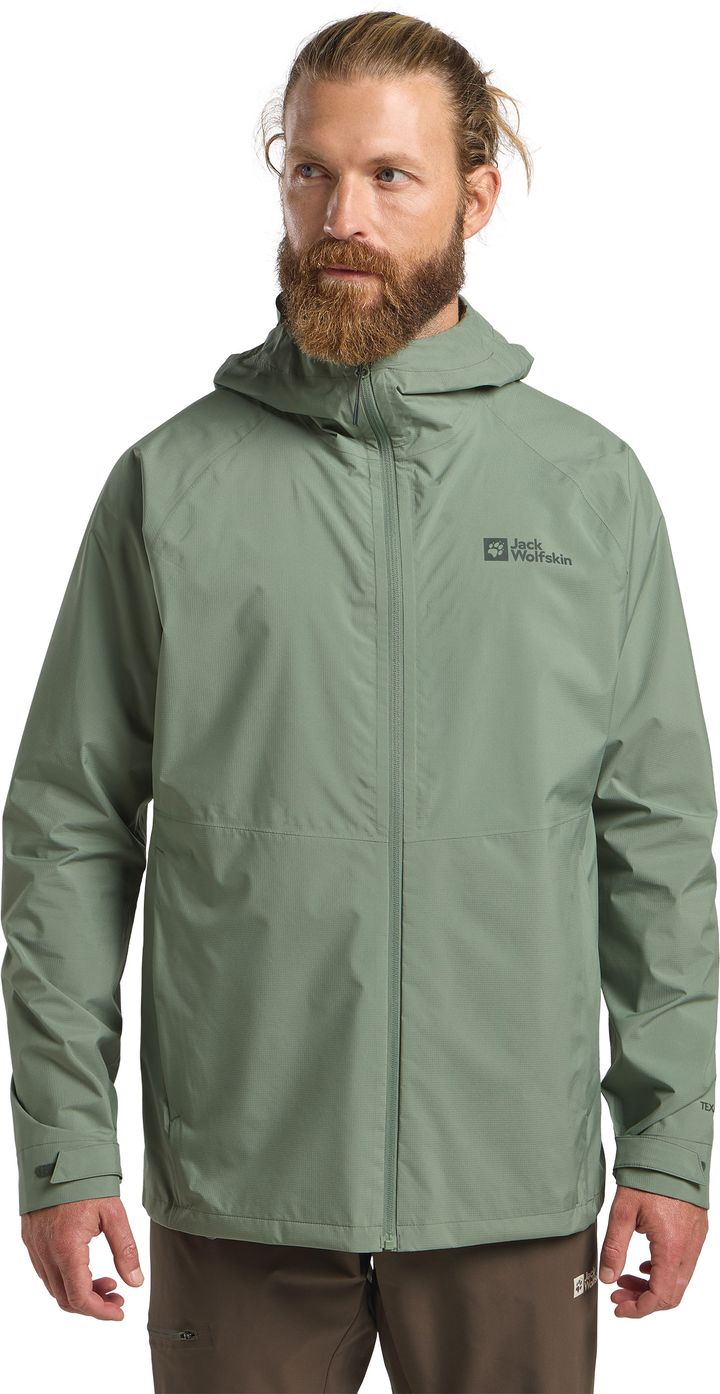 Jack Wolfskin Men's Prelight 2.5l Layer Jacket Eucalyptus Jack Wolfskin