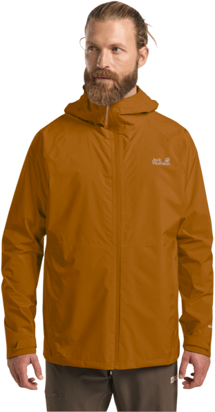 Jack Wolfskin Men's Prelight 2.5l Layer Jacket Autumn Leaves Jack Wolfskin