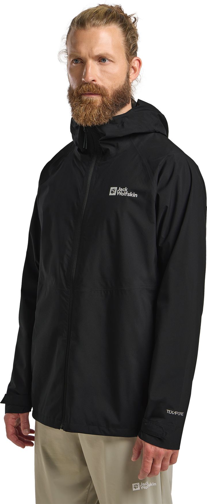Jack Wolfskin Men's Prelight 2.5l Layer Jacket Black Jack Wolfskin