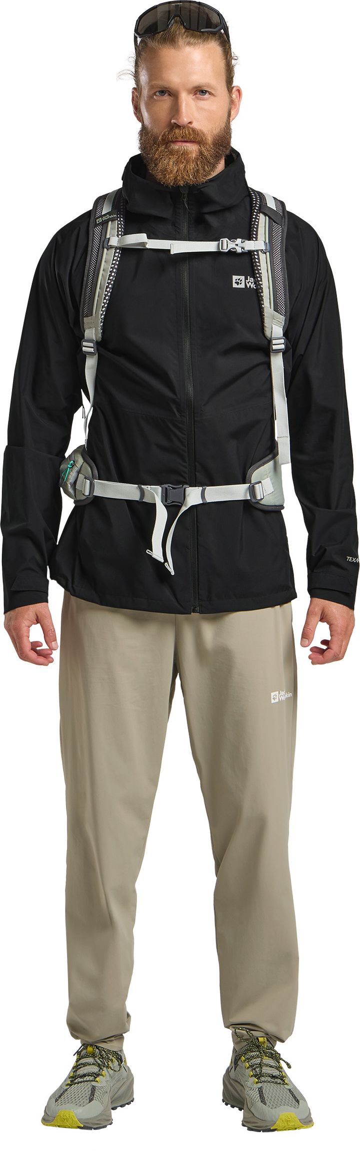 Jack Wolfskin Men's Prelight 2.5l Layer Jacket Black Jack Wolfskin