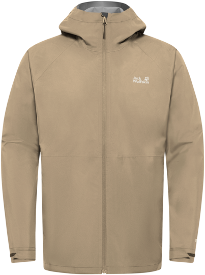 Jack Wolfskin Men's Prelight 2.5l Layer Jacket Hazel Wood