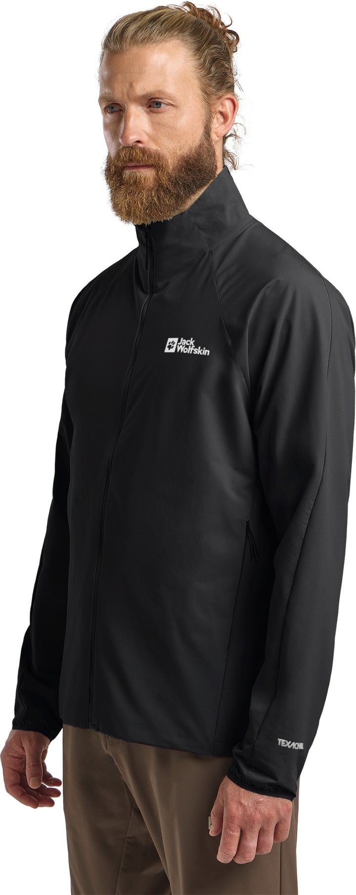 Jack Wolfskin Men's Prelight Stride Jacket Black Jack Wolfskin