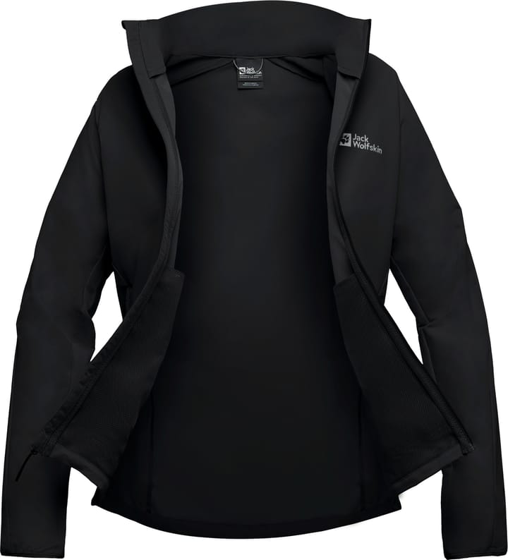 Jack Wolfskin Women's Prelight Stride Jacket Black Jack Wolfskin
