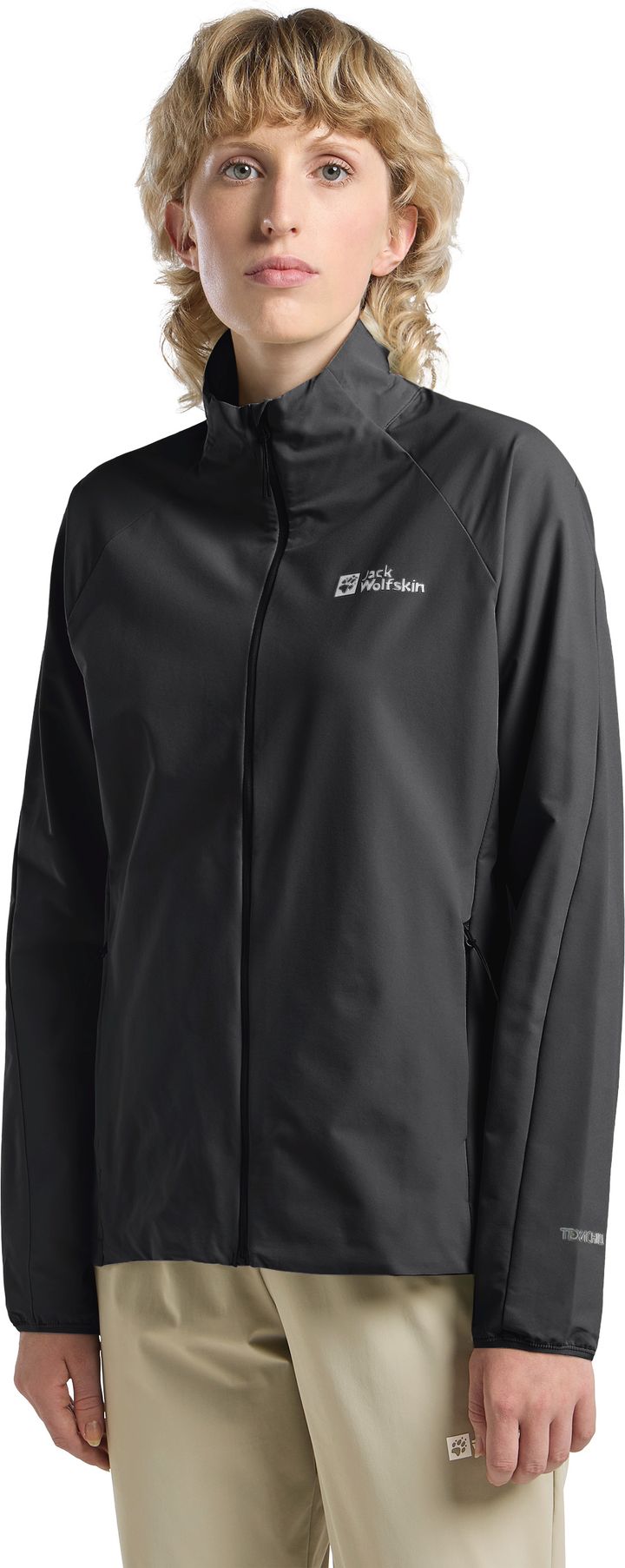 Jack Wolfskin Women's Prelight Stride Jacket Black Jack Wolfskin