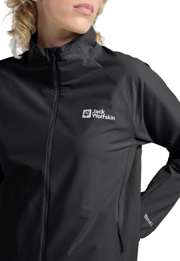Jack Wolfskin Women's Prelight Stride Jacket Black Jack Wolfskin