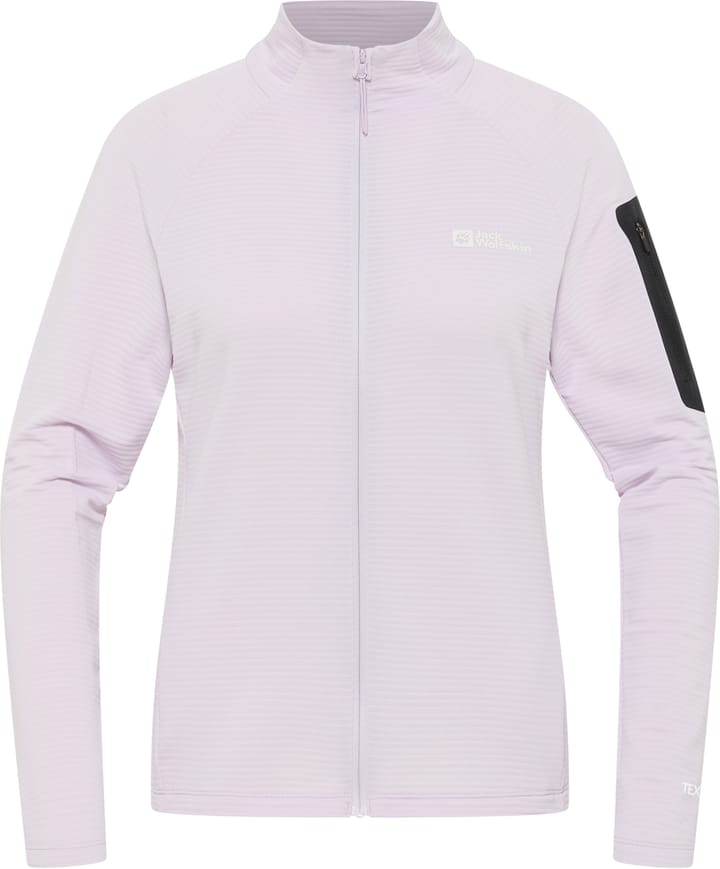 Jack Wolfskin Women's Prelight Ful Zip Pale Lavendar Jack Wolfskin