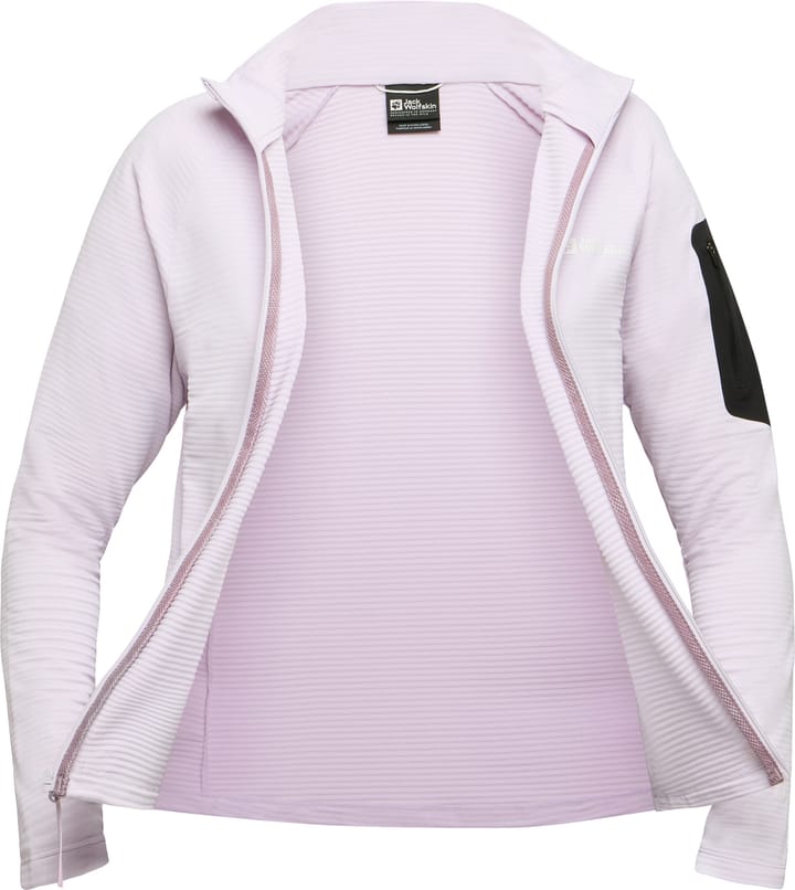 Jack Wolfskin Women's Prelight Ful Zip Pale Lavendar Jack Wolfskin