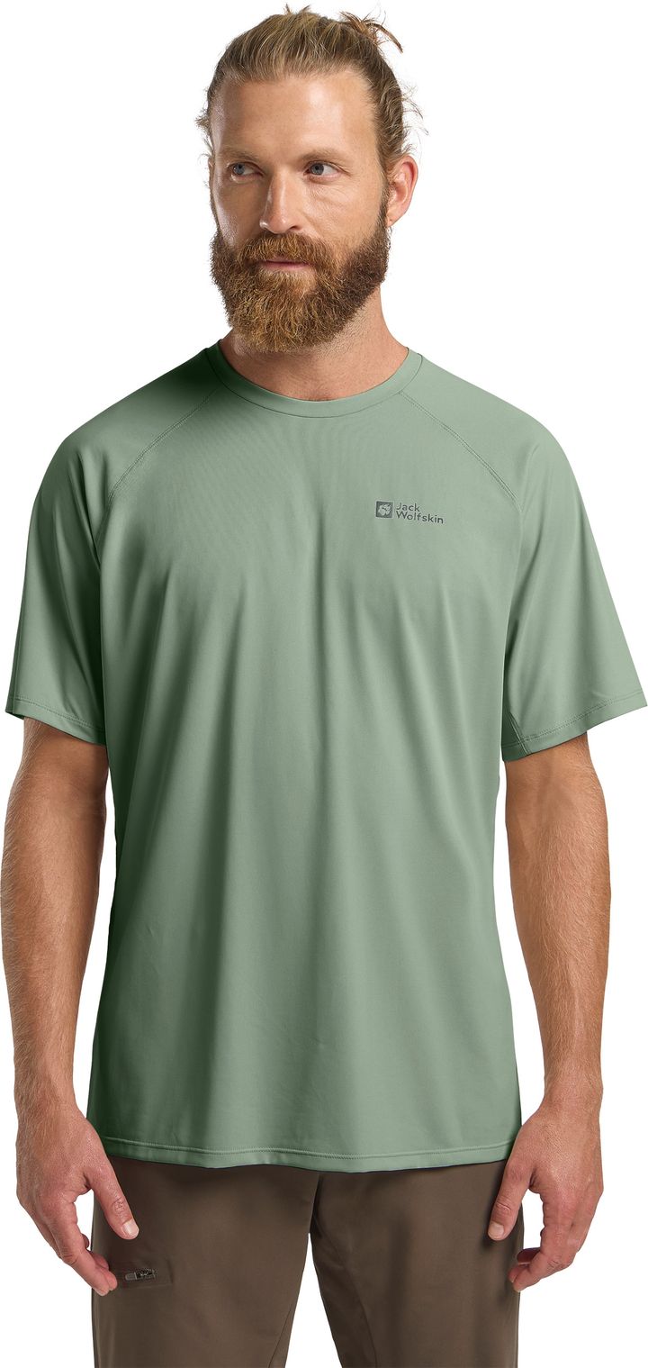 Jack Wolfskin Men's Prelight Swift Tee Eucalyptus Jack Wolfskin