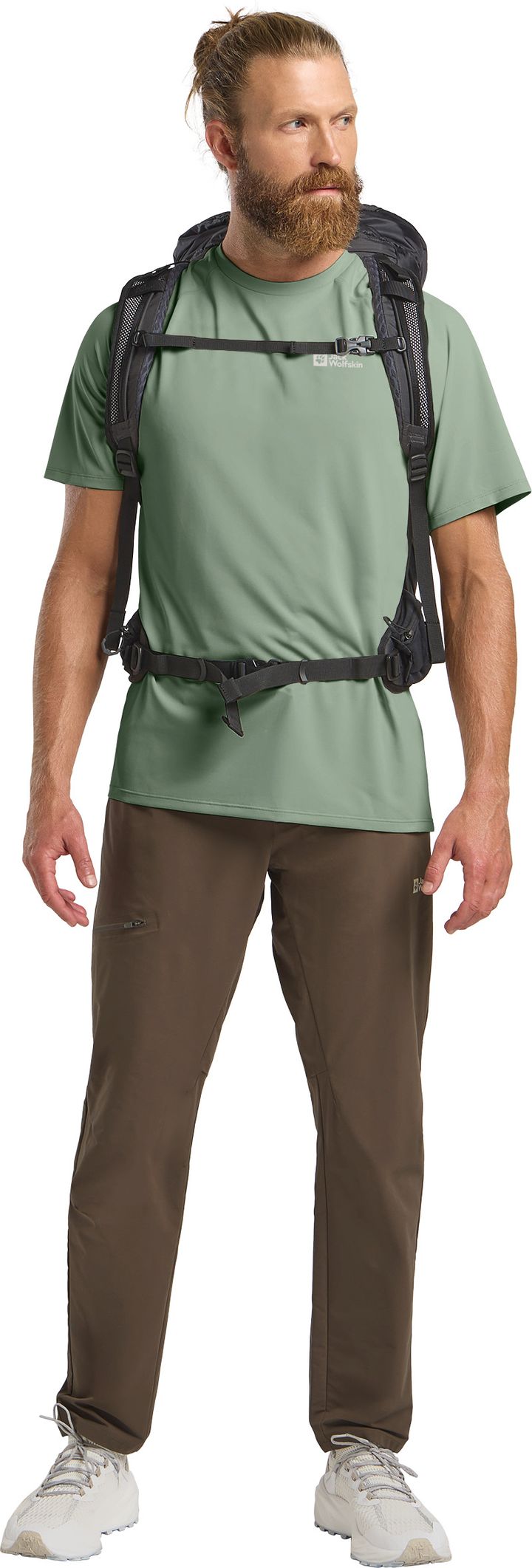 Jack Wolfskin Men's Prelight Swift Tee Eucalyptus Jack Wolfskin