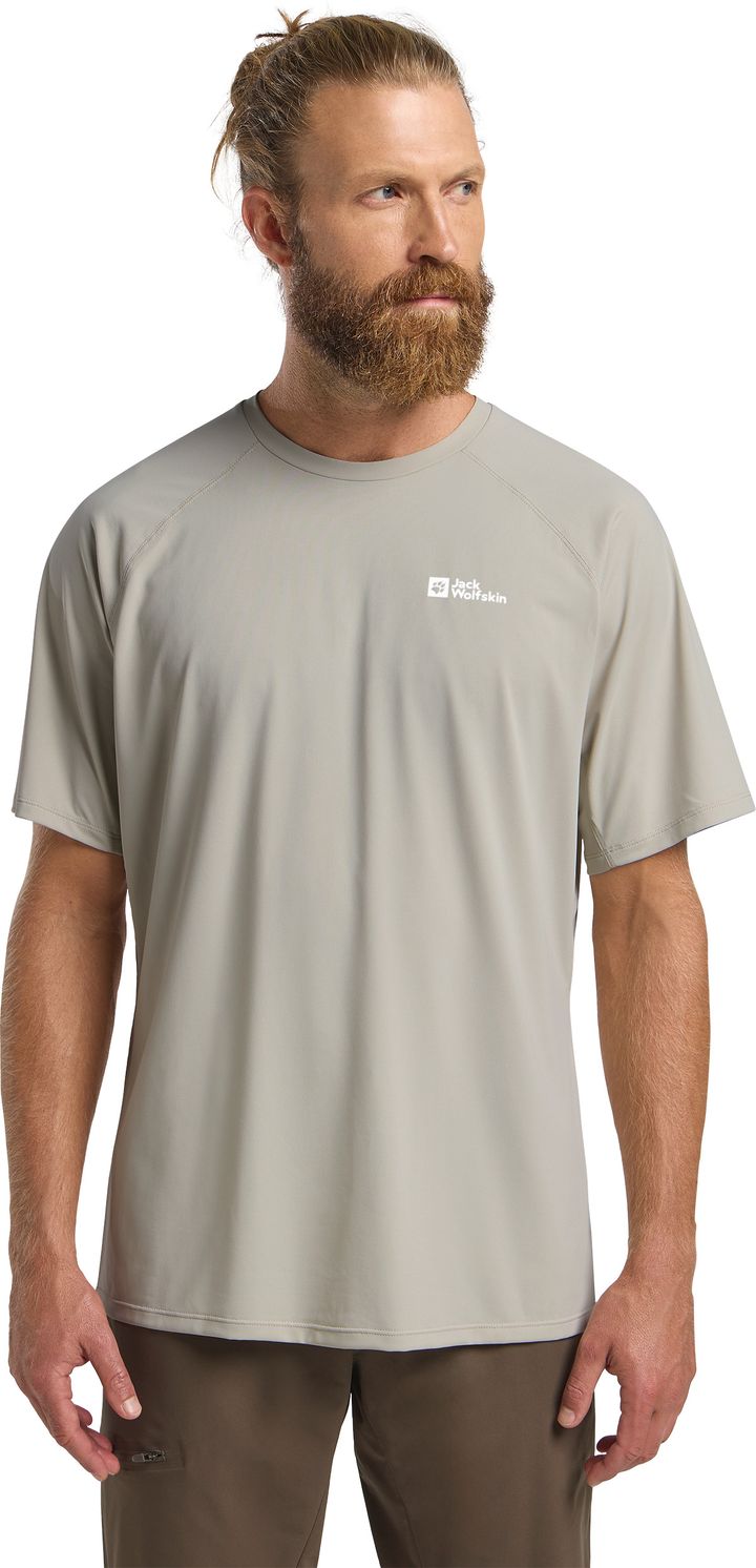 Jack Wolfskin Men's Prelight Swift Tee Seal Jack Wolfskin
