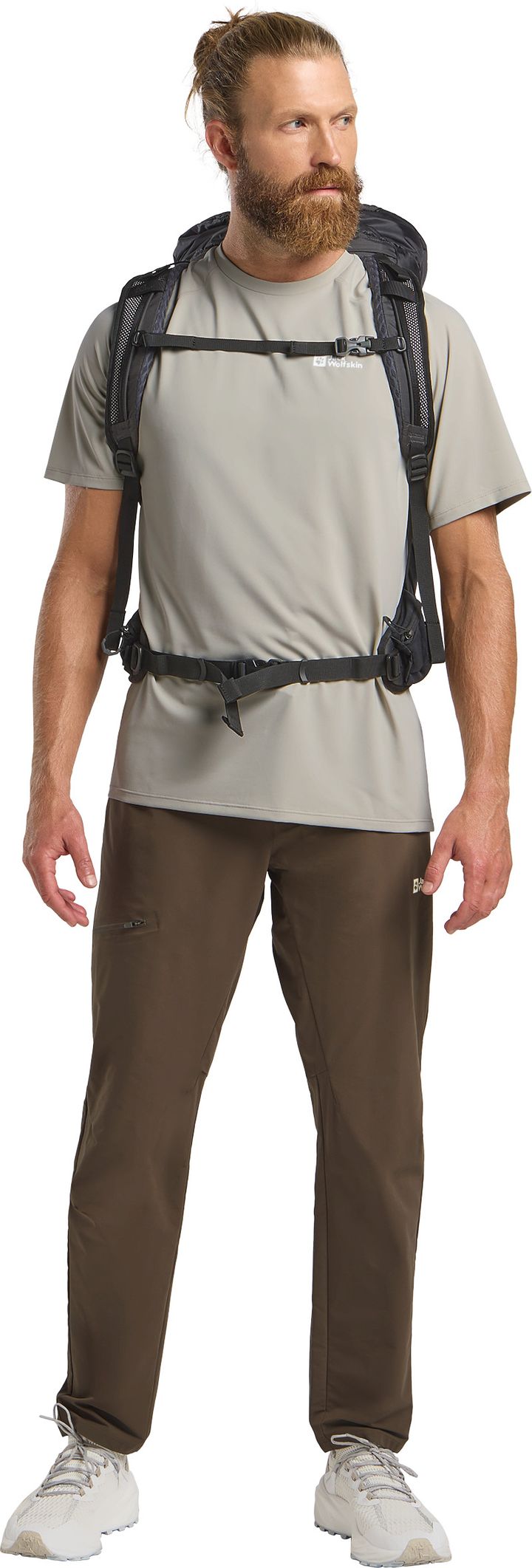 Jack Wolfskin Men's Prelight Swift Tee Seal Jack Wolfskin Jack Wolfskin Men's Prelight Swift Tee Seal Jack Wolfskin