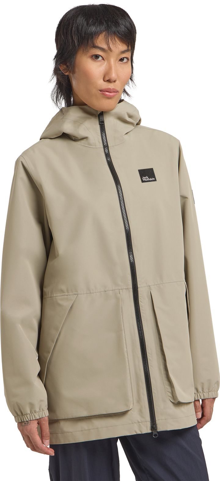 Jack Wolfskin Women's Terraview 2L Parka Stone Jack Wolfskin