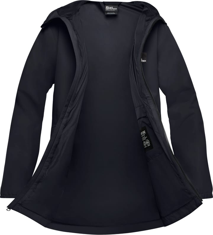 Jack Wolfskin Women's Terraview 2L Parka Dark Navy Jack Wolfskin