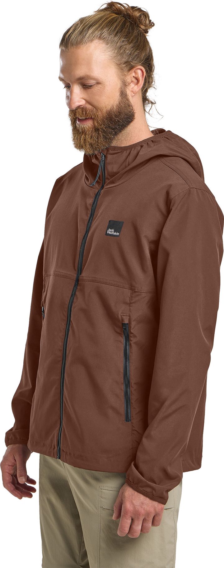 Jack Wolfskin Men's Terracade Jacket Dark Rust Jack Wolfskin
