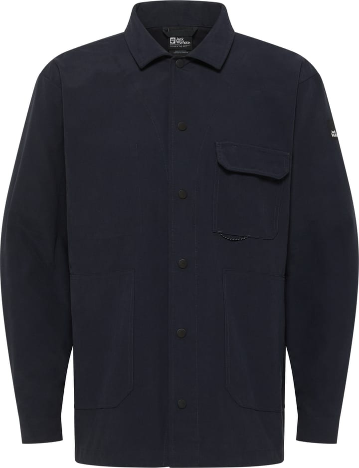 Jack Wolfskin Men's Terracade Overshirt Dark Navy Jack Wolfskin