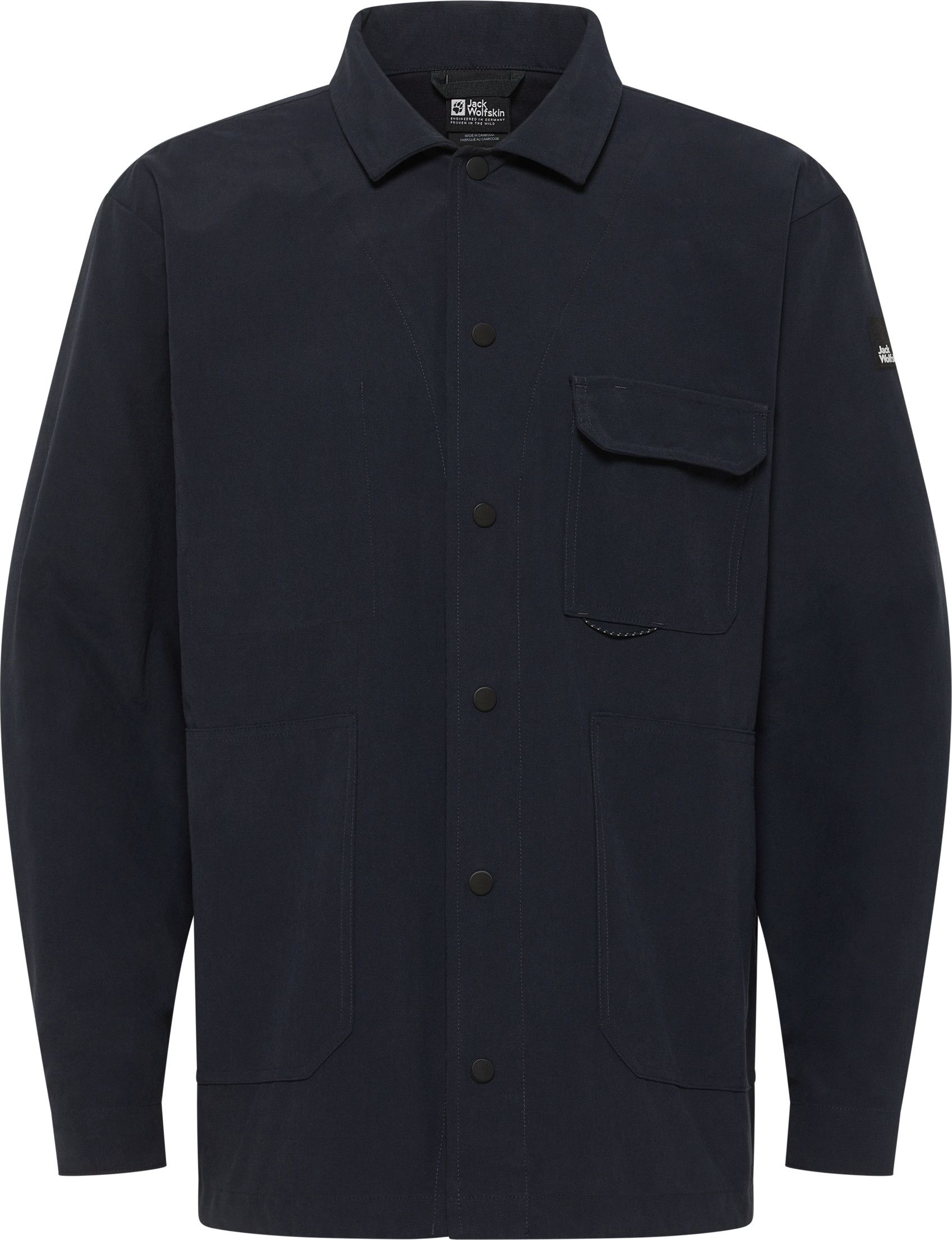Jack Wolfskin Men's Terracade Overshirt Dark