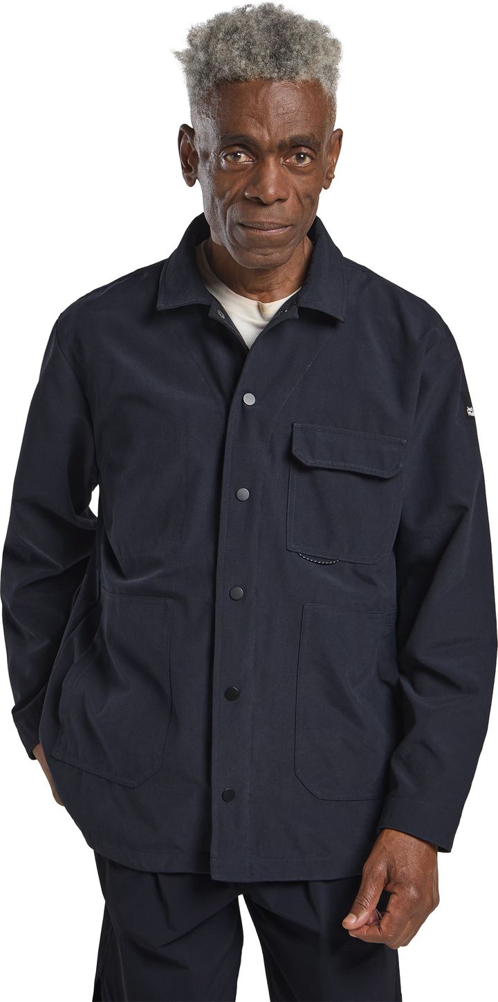 Jack Wolfskin Men's Terracade Overshirt Dark Navy Jack Wolfskin