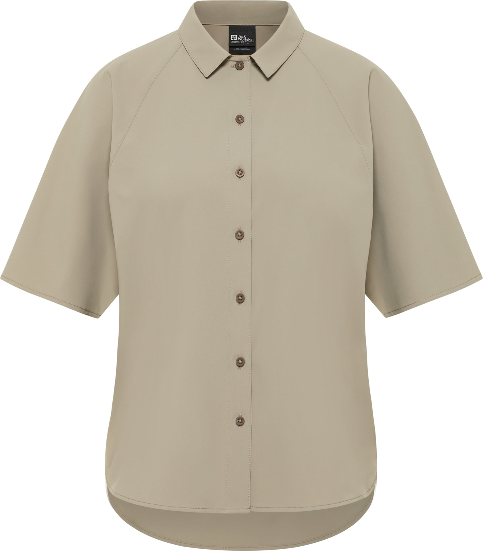 Jack Wolfskin Sierra Quest Kortarmet Skjorte