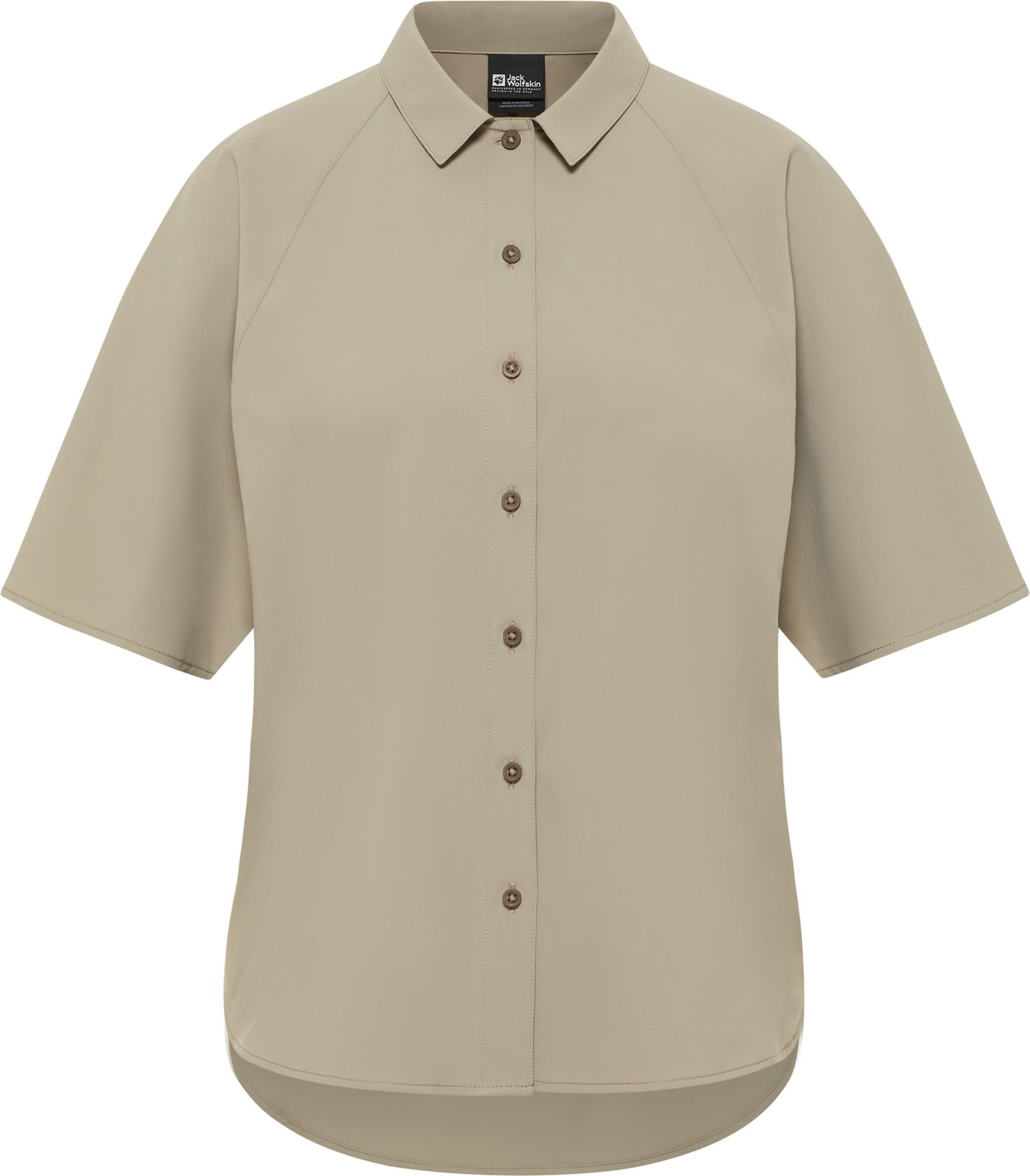 Jack Wolfskin Women's Sierra Quest Shortsleeve Shirt Stone