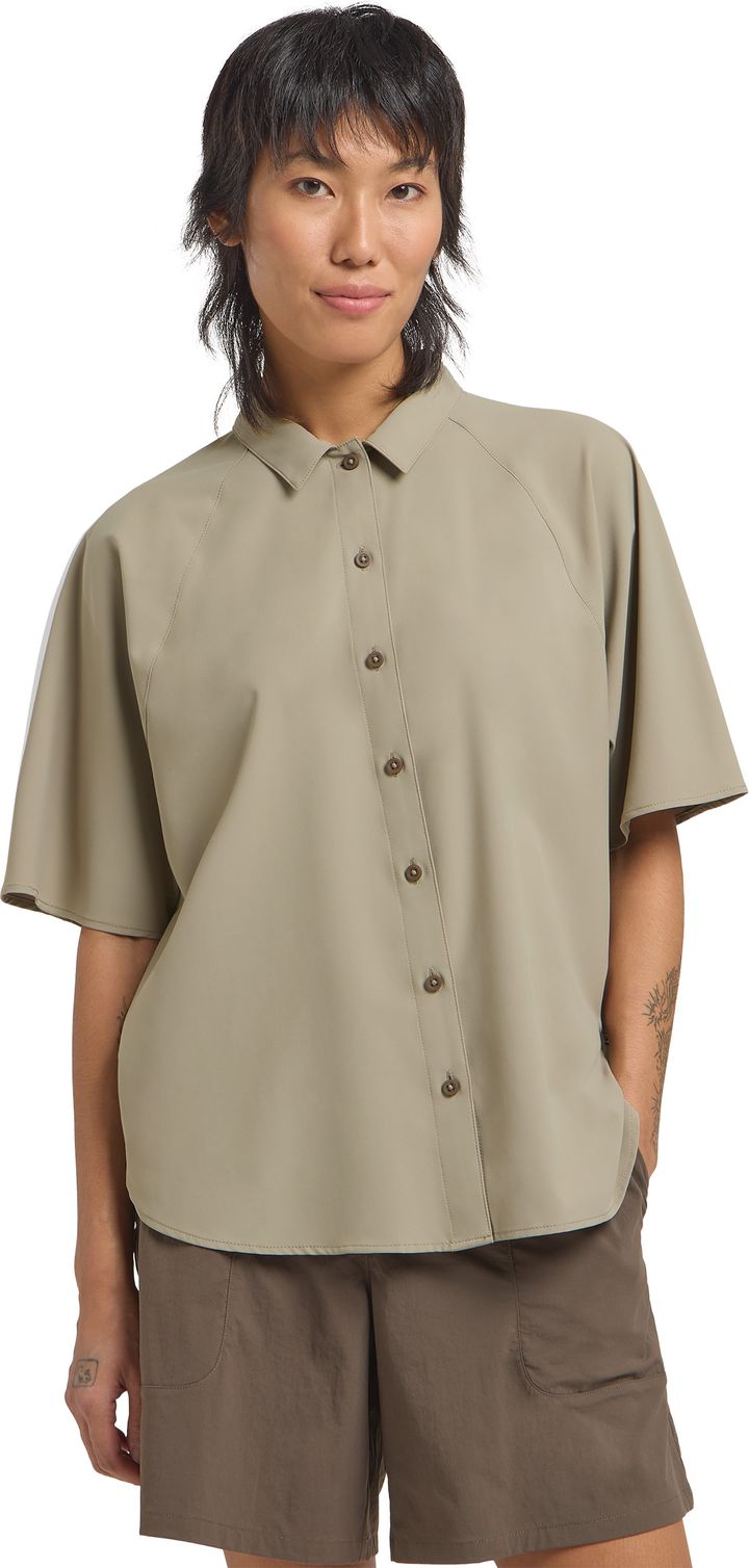 Jack Wolfskin Women's Sierra Quest Shortsleeve Shirt Stone Jack Wolfskin