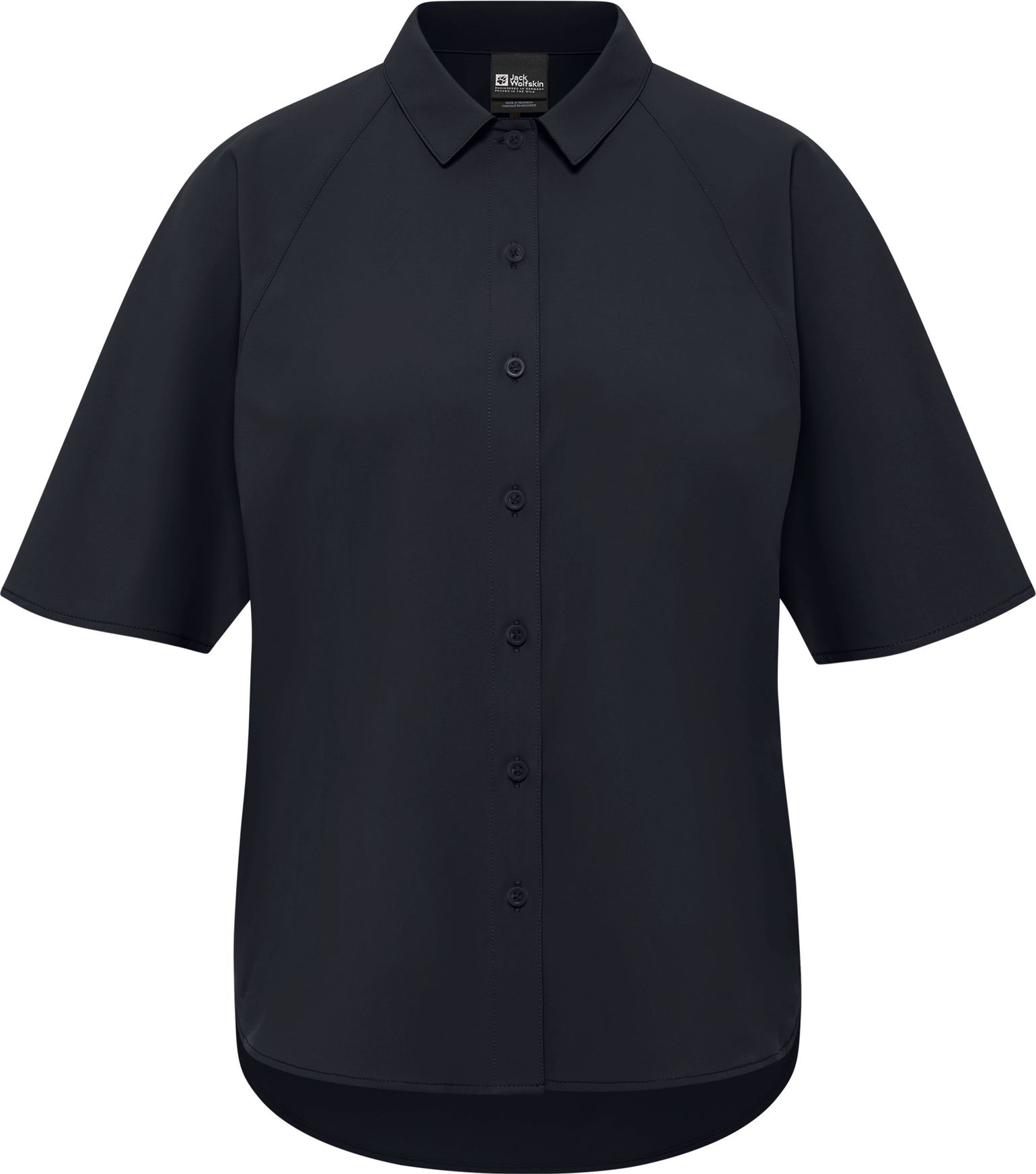 Jack Wolfskin Women's Sierra Quest Shortsleeve Shirt Dark Navy