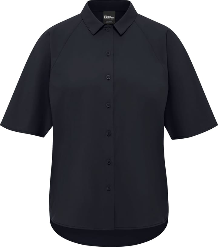 Jack Wolfskin Women's Sierra Quest Shortsleeve Shirt Dark Navy Jack Wolfskin