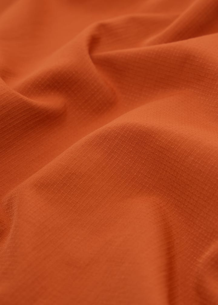 Jack Wolfskin Men's Sierra Canyon Sortsleeve Shirt Burnt Orange Jack Wolfskin