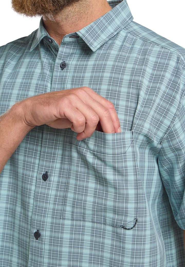 Jack Wolfskin Men's Meseta Shirt Check Dark Navy Jack Wolfskin