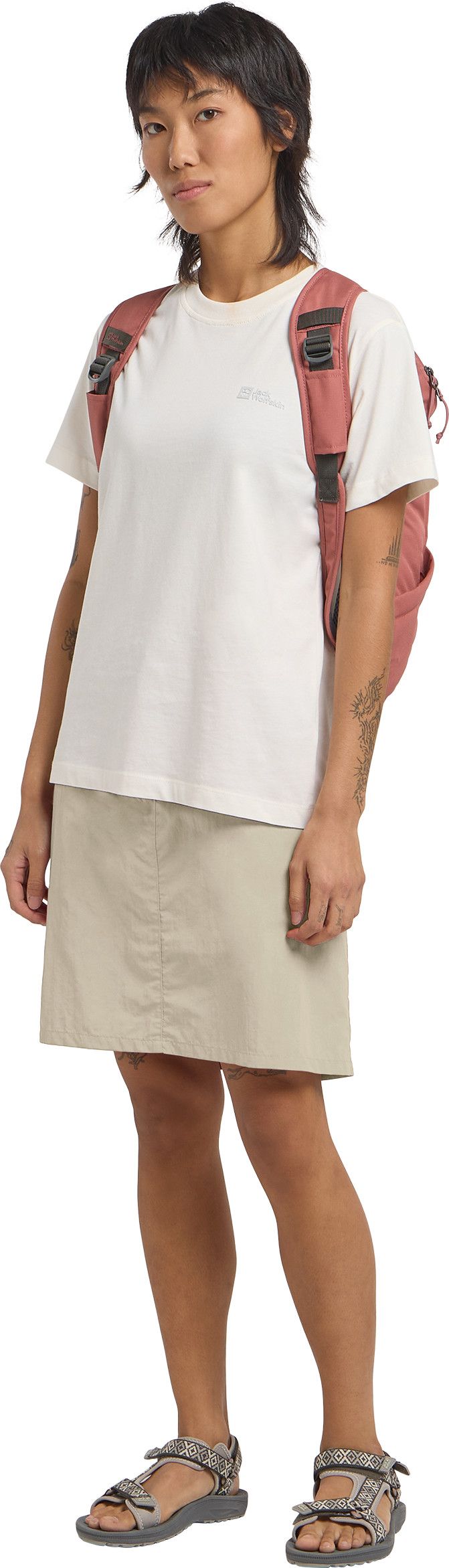 Jack Wolfskin Women's Tihama Skort Stone Jack Wolfskin