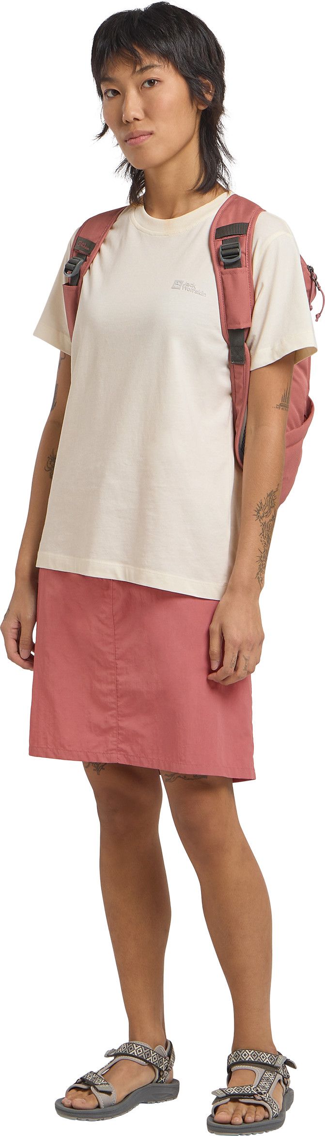 Jack Wolfskin Women's Tihama Skort Mineral Red Jack Wolfskin