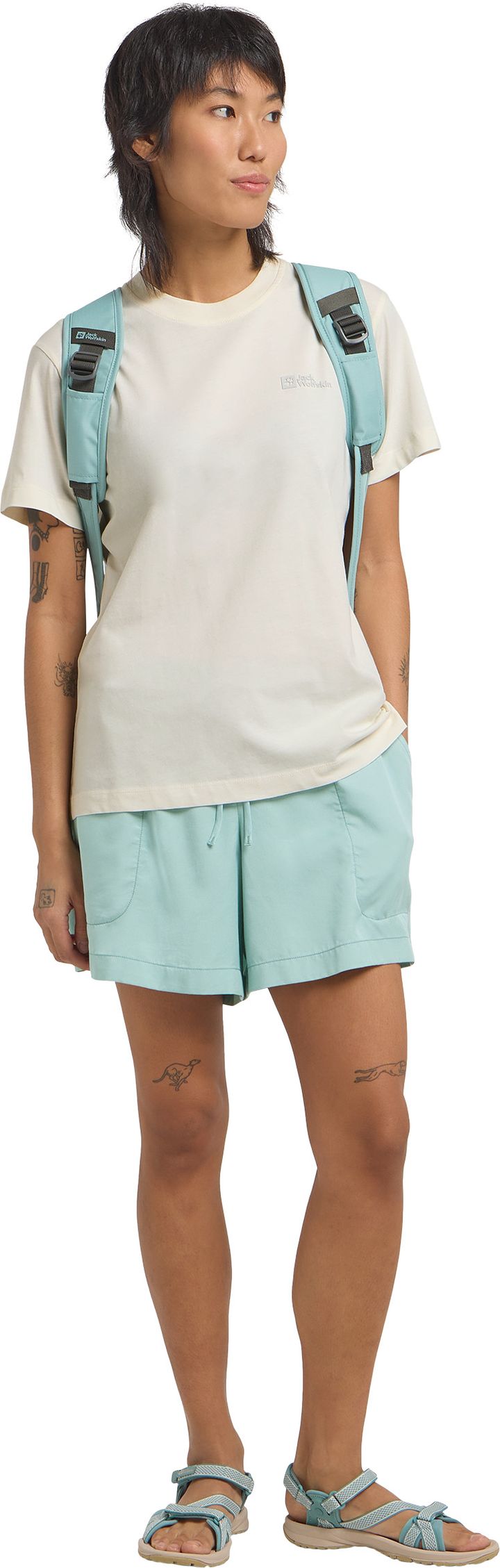 Jack Wolfskin Women's Montero Shorts Soft Jade Jack Wolfskin