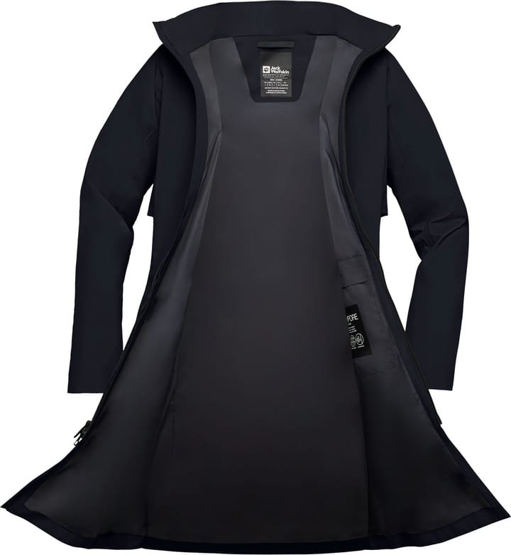 Jack Wolfskin Women's Wellsee Coat Dark Navy Jack Wolfskin