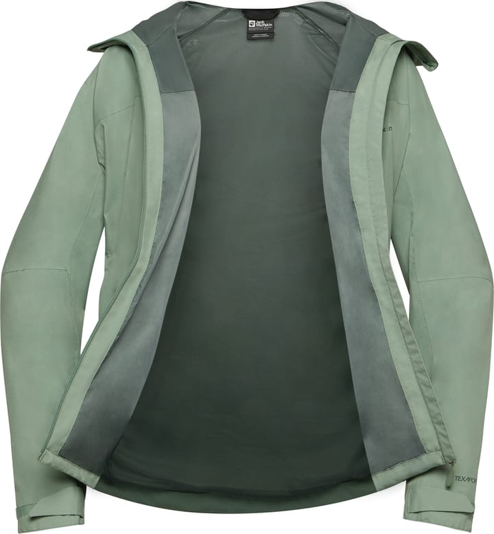Jack Wolfskin Men's Tempest 2L Jacket Eucalyptus Jack Wolfskin